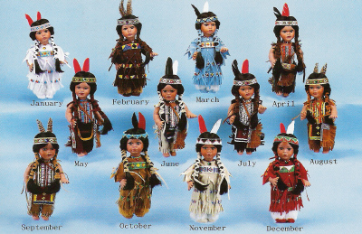 timeless indian dolls